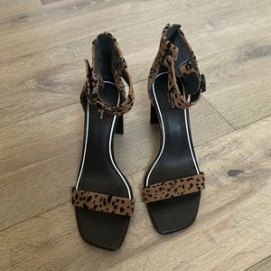 Rag and bone cheetah heel size 38